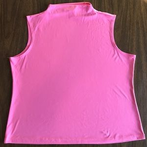 Notations Women’s Sleeveless Shirt Bright Pink XL